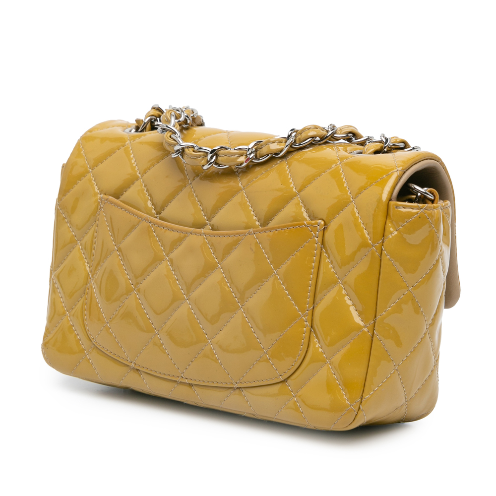 Pre-Loved Chanel Mini Rectangular Classic Patent … - image 2
